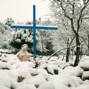 Nieva en Medjugorje