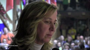 Marija en Canazei, el 1 de diciembre