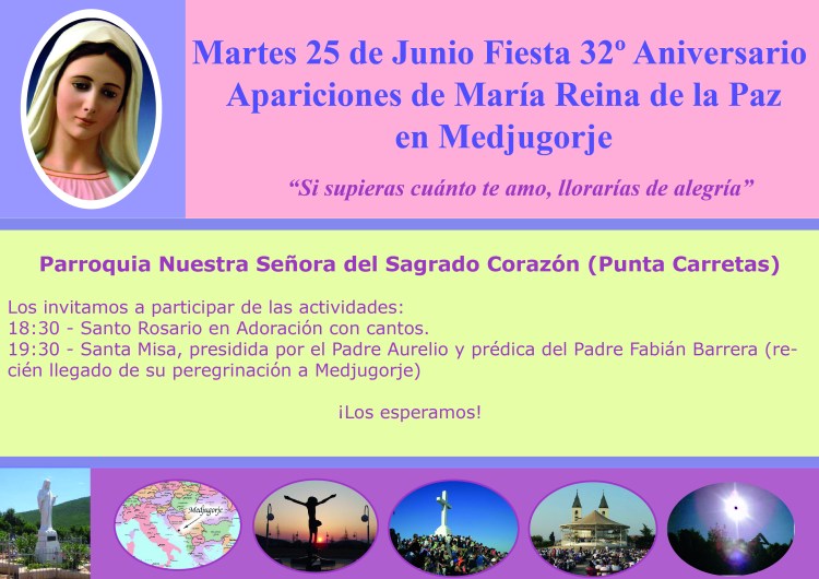 Aniversario Apariciones Medjugorje 2013