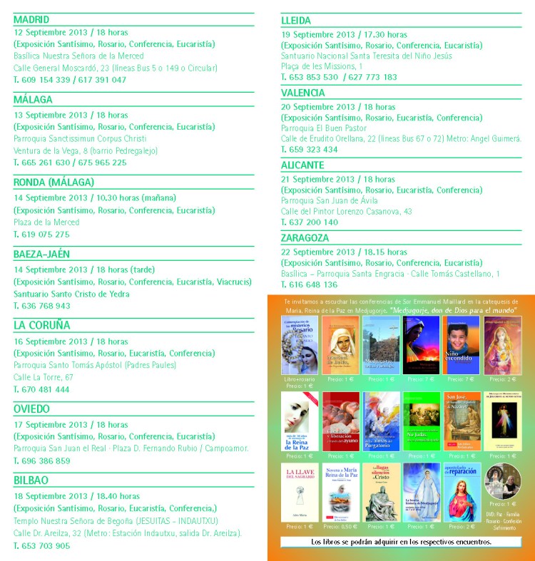 Sor Emmanuel en España 2