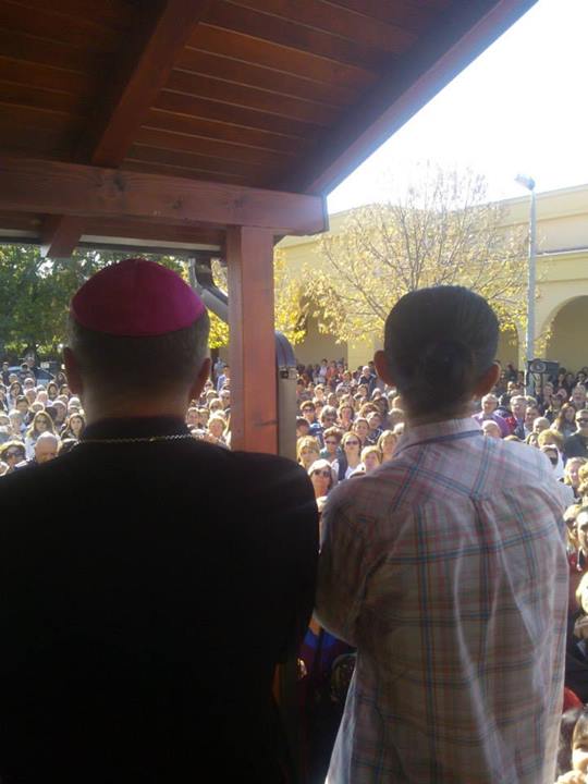 Visita a Medjugorje del Obispo de Ucrania, Jan Sobilo (2)