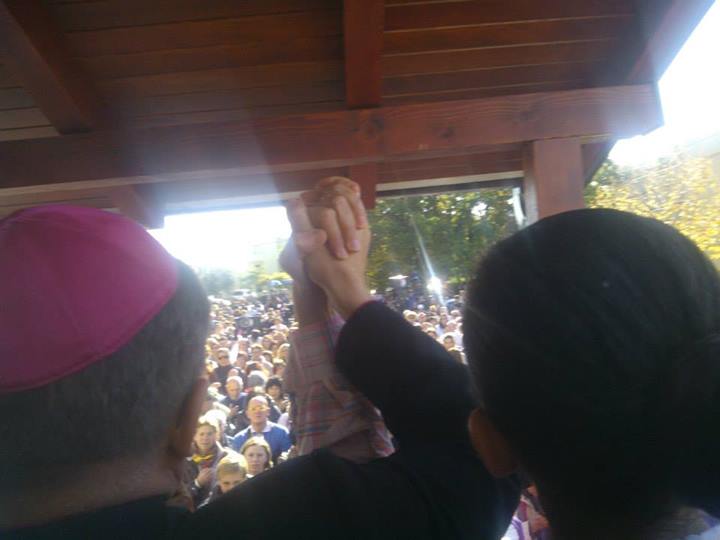 Visita a Medjugorje del Obispo de Ucrania, Jan Sobilo (3)