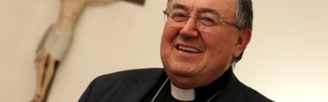 El cardenal arzobispo de Sarajevo, Vinko Puljic