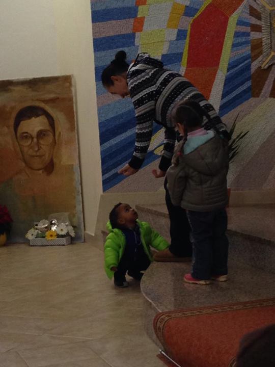 Vicka con los peregrinos en Medjugorje el 5 de feberero de 2014 - 2