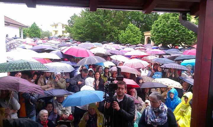 Encuentro con la vidente Vicka en Medjugorje el 1 de mayo de 2014 - 3