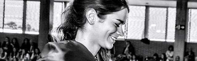 Carolina Martínez, en su graduación de Derecho en mayo... cuenta su llamada al Carmelo