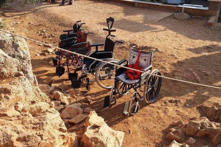 Discapacitados suben los cerros en Medjugorje 1