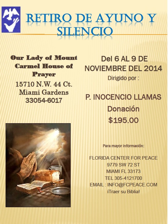 Retiro de Ayuno y Oración