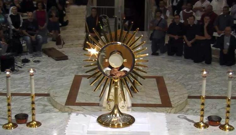 Adoración al Santísimo el 25 de agosto de 2014 - 1