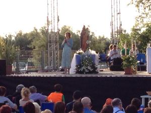 Aparición a la vidente Marija el 29 de agosto de 2014 en Udine - 1