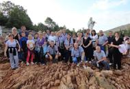 Jugadores de ajedrez de Ruscica (Croacia) en Medjugorje