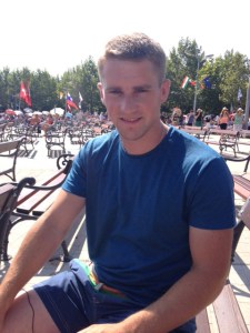 Sean Hickey de Irlanda en Medjugorje