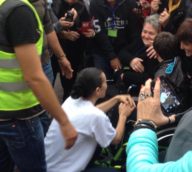 Encuentro con Vicka en Medjugorje el 3 de octubre de 2014 - 4