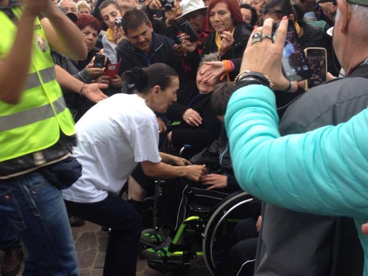 Encuentro con Vicka en Medjugorje el 3 de octubre de 2014 - 5
