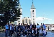Peregrinación de los miembros del Coro de la Parroquia de San Eusebio y San Polión de Vinkovci