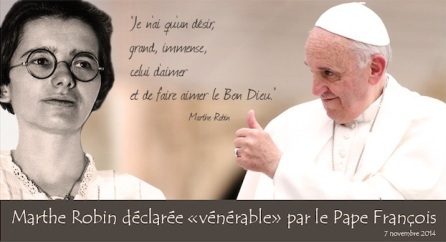 Marthe Robin declarada venerable