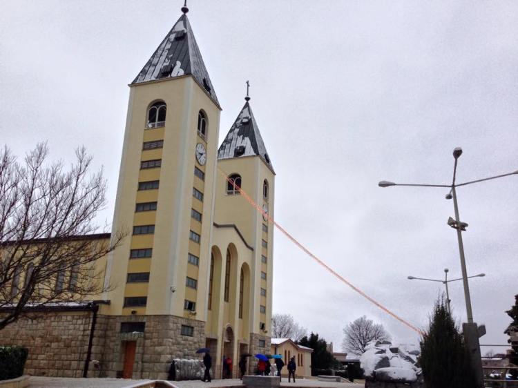 Nieva en Medjugorje 1
