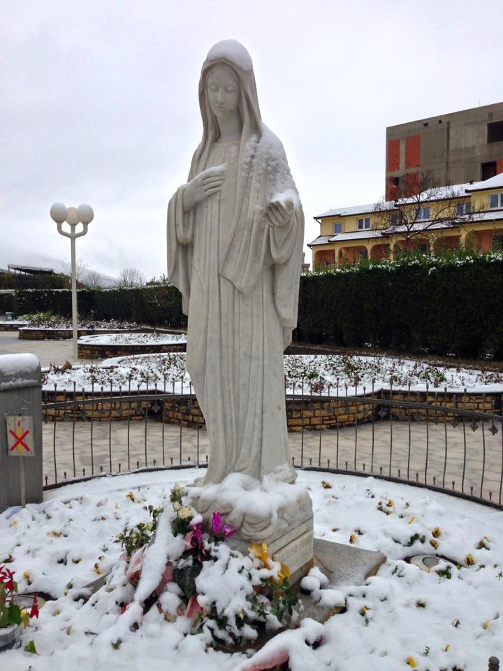 Nieva en Medjugorje 3