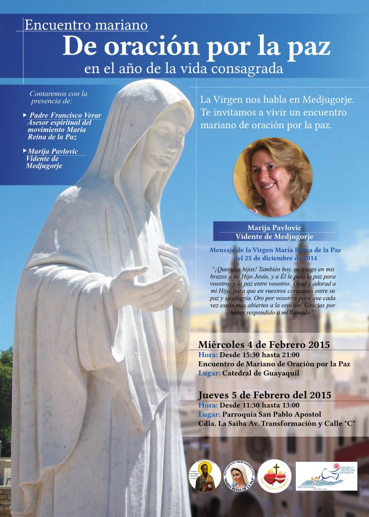 Afiche Marija en Ecuador