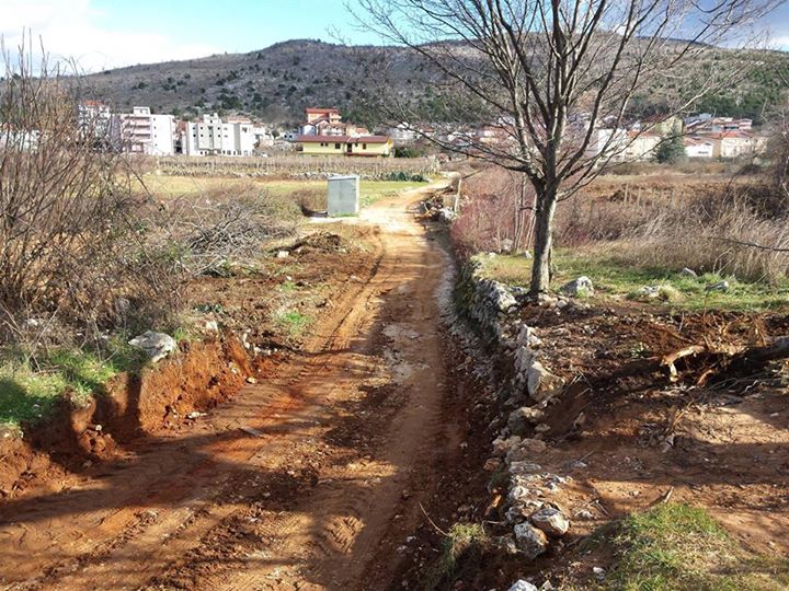 Obras que unen el Podbro con el Krizevac y la Parroquia - 3