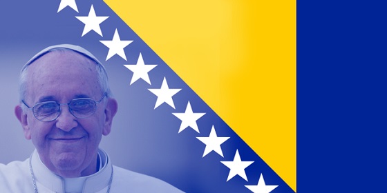 Bosnia Hersegovinza Papa Francisco 560